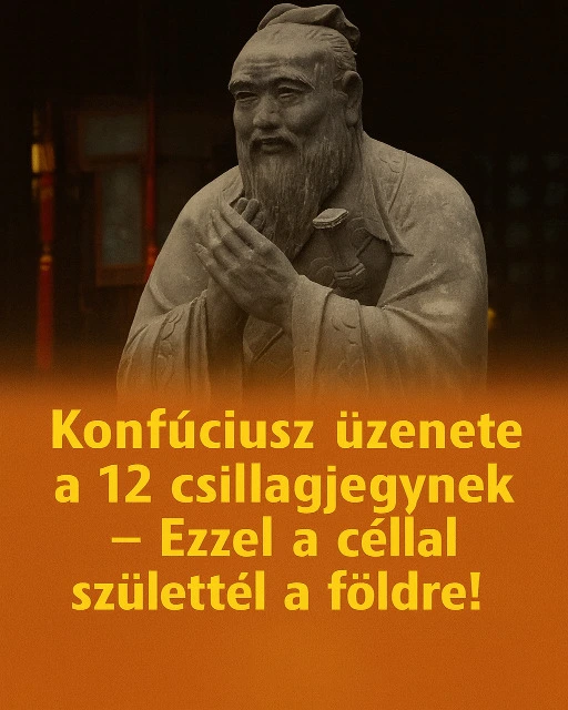 Konfuciusz uzenete a 12 csillagjegynek